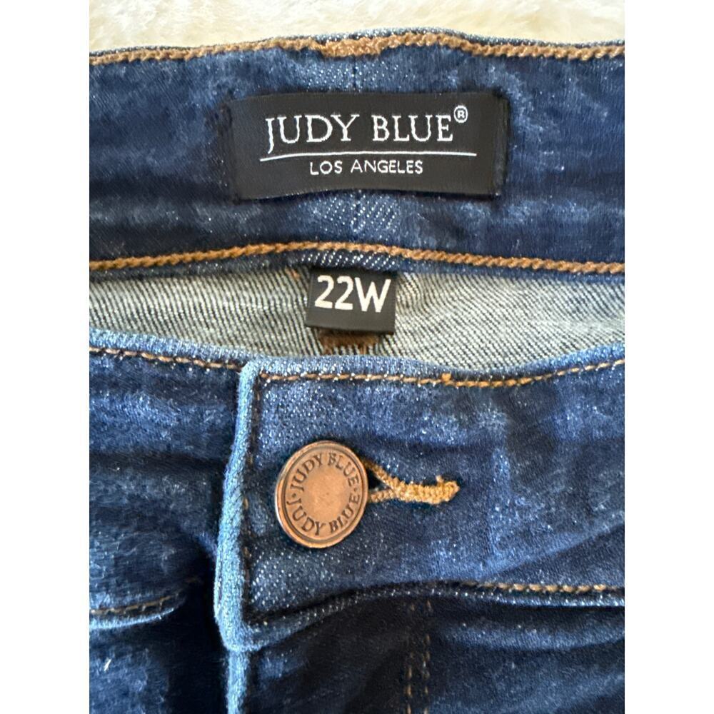 Judy Blue High Rise Skinny Fit Jeans Womens Size 22W #JB82110DK - Picture 6 of 10